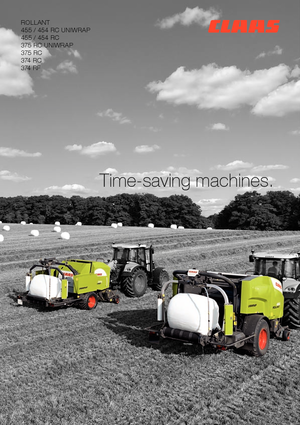 Balirke za okrugle bale Claas Rollant 375 RC