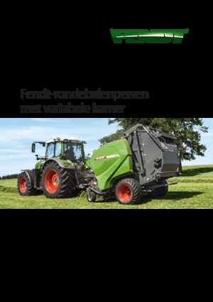 Balirke za okrugle bale Fendt Rotana 160 V Combi