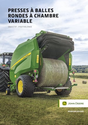 Balirke za okrugle bale John Deere V451R 