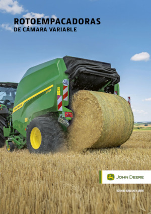 Balirke za okrugle bale John Deere V452M 