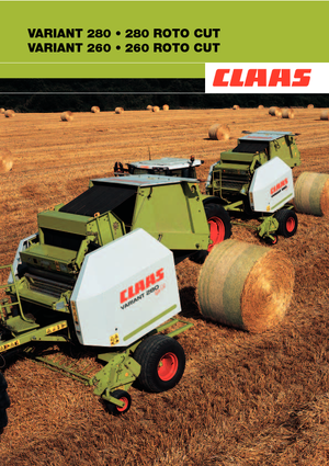 Balirke za okrugle bale Claas Variant 280