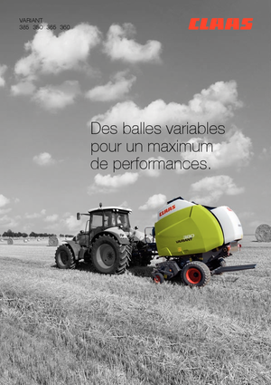 Balirke za okrugle bale Claas Variant 365 RC Pro