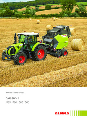 Balirke za okrugle bale Claas Variant 560 RF