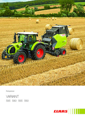 Balirke za okrugle bale Claas Variant 560 RF