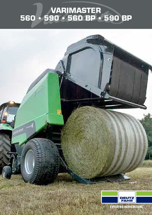 Balirke za okrugle bale DEUTZ-FAHR VariMaster 560
