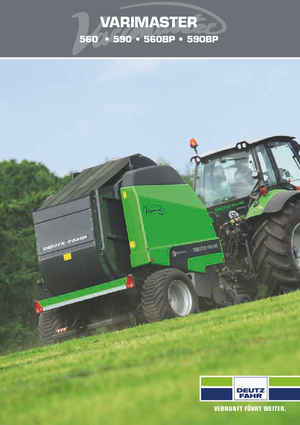 Balirke za okrugle bale DEUTZ-FAHR VariMaster 560