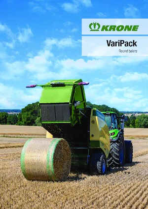 Balirke za okrugle bale Krone VariPack V 165 XC 