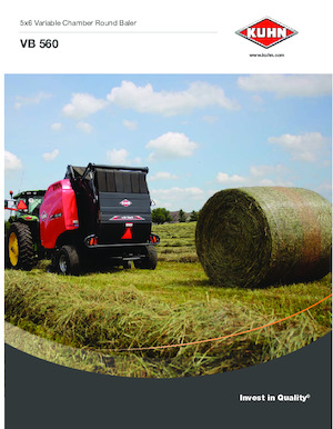 Balirke za okrugle bale Kuhn VB 560
