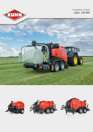 Balirke za okrugle bale Kuhn VBP 7190 Kombi