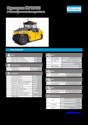 Valjci s gumenim kotačima Dynapac CP 2700