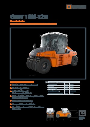 Valjci s gumenim kotačima Hamm GRW 280i-12 H