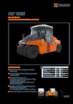 Valjci s gumenim kotačima Hamm HP 180i