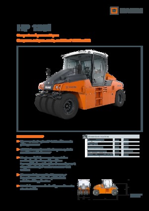 Valjci s gumenim kotačima Hamm HP 180i