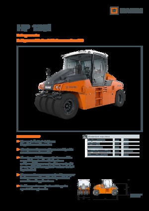 Valjci s gumenim kotačima Hamm HP 180i