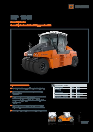 Valjci s gumenim kotačima Hamm HP 180i