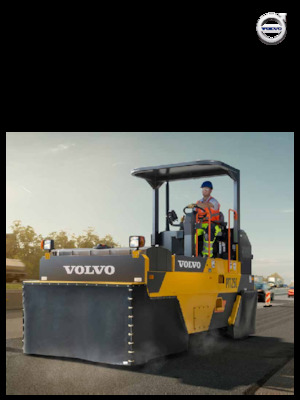 Valjci s gumenim kotačima Volvo PT125C 