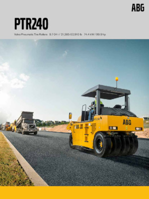 Valjci s gumenim kotačima Volvo PTR240 ABG