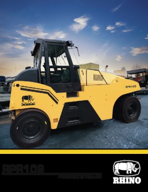 Valjci s gumenim kotačima RHINO RPR109