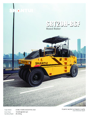 Valjci s gumenim kotačima Shantui SRT20H-B6F 