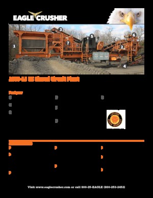 Postrojenja za reciklažu ruševina Eagle Crusher 1000-15 CC