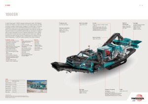 Postrojenja za reciklažu ruševina Powerscreen 1000SR