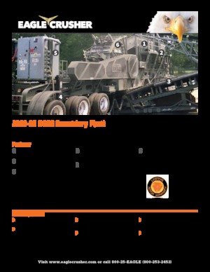 Postrojenja za reciklažu ruševina Eagle Crusher 1200-25 OCSS 