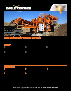 Postrojenja za reciklažu ruševina Eagle Crusher 2036 Eagle