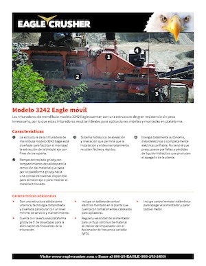 Postrojenja za reciklažu ruševina Eagle Crusher 3242 Eagle