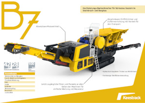 Postrojenja za reciklažu ruševina Keestrack B7