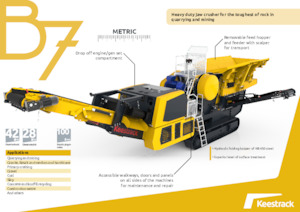 Postrojenja za reciklažu ruševina Keestrack B7