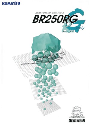 Postrojenja za reciklažu ruševina Komatsu BR250RG-1