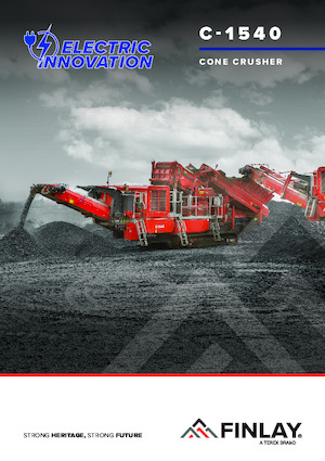 Postrojenja za reciklažu ruševina Finlay C-1540 Electric