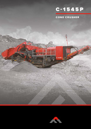 Postrojenja za reciklažu ruševina Finlay C-1545P