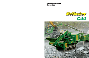 Postrojenja za reciklažu ruševina McCloskey C44