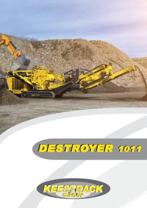 Postrojenja za reciklažu ruševina Keestrack Destroyer 1011