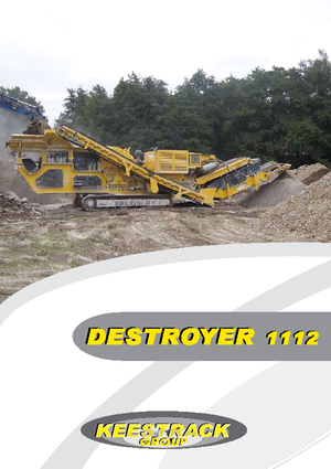 Postrojenja za reciklažu ruševina Keestrack Destroyer 1112 C
