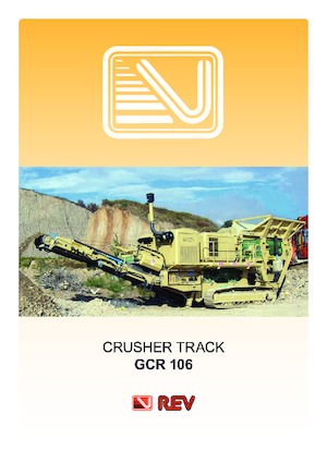 Postrojenja za reciklažu ruševina REV GCR 106