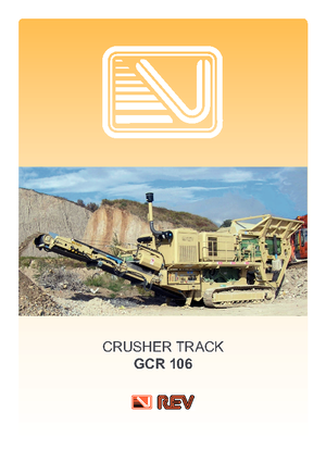 Postrojenja za reciklažu ruševina REV GCR 106