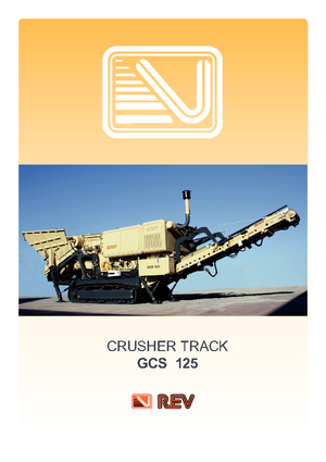 Postrojenja za reciklažu ruševina REV GCS 125