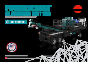 Postrojenja za reciklažu ruševina Powerscreen Gladiator MT1150