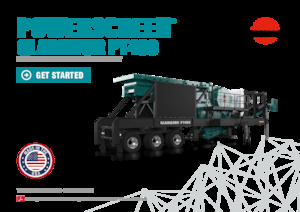 Postrojenja za reciklažu ruševina Powerscreen Gladiator PT400
