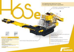Postrojenja za reciklažu ruševina Keestrack H6Se
