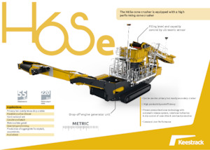 Postrojenja za reciklažu ruševina Keestrack H6Se