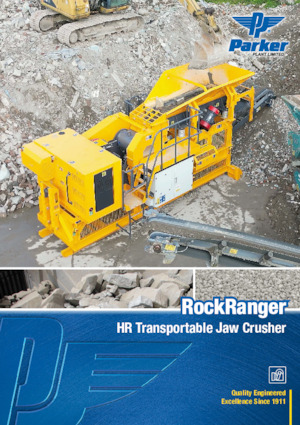 Postrojenja za reciklažu ruševina Parker HR0750