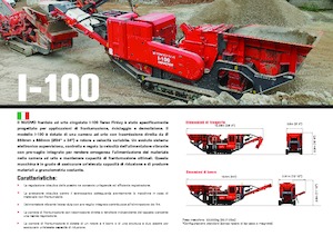 Postrojenja za reciklažu ruševina Terex-Finlay I 100