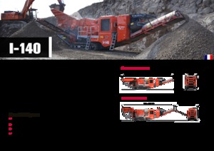Postrojenja za reciklažu ruševina Terex-Finlay I 140