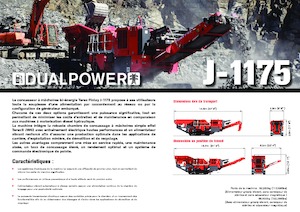 Postrojenja za reciklažu ruševina Terex-Finlay J 1175 Hybrid