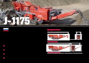 Postrojenja za reciklažu ruševina Terex-Finlay J 1175