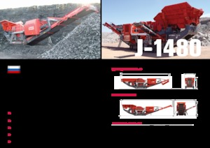 Postrojenja za reciklažu ruševina Terex-Finlay J 1480
