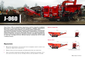 Postrojenja za reciklažu ruševina Terex-Finlay J 960